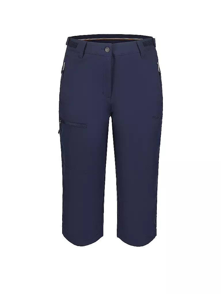 ICEPEAK | Damen Short Beattie Capri 3/4 | Blu scuro
