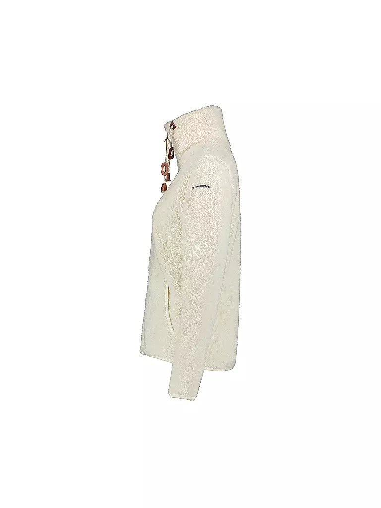 ICEPEAK | Damen Unterzieh Zipshirt Colony | Bianco
