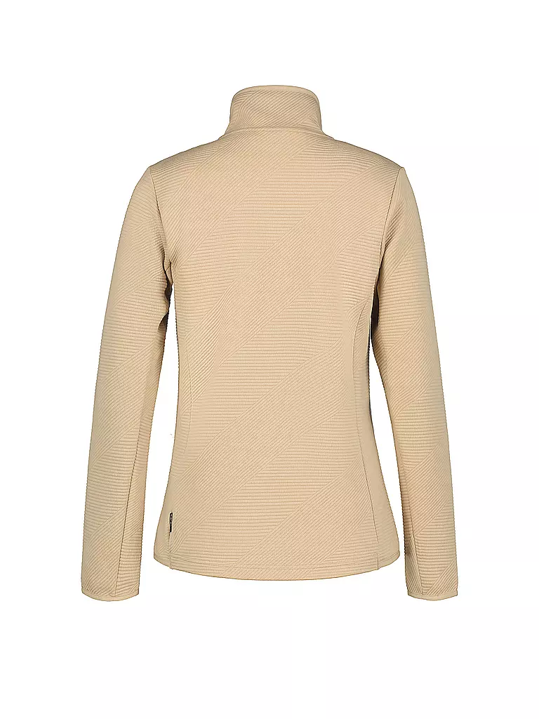 ICEPEAK | Damen Unterzieh Zipshirt Evansdale | Beige