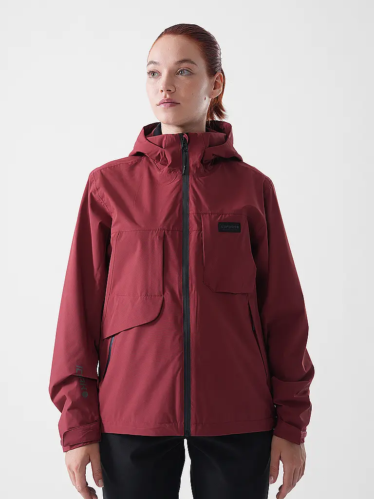 ICEPEAK | Giacca da trekking da donna Brilliant Shell con cappuccio |