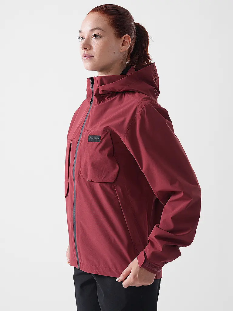 ICEPEAK | Giacca da trekking da donna Brilliant Shell con cappuccio |