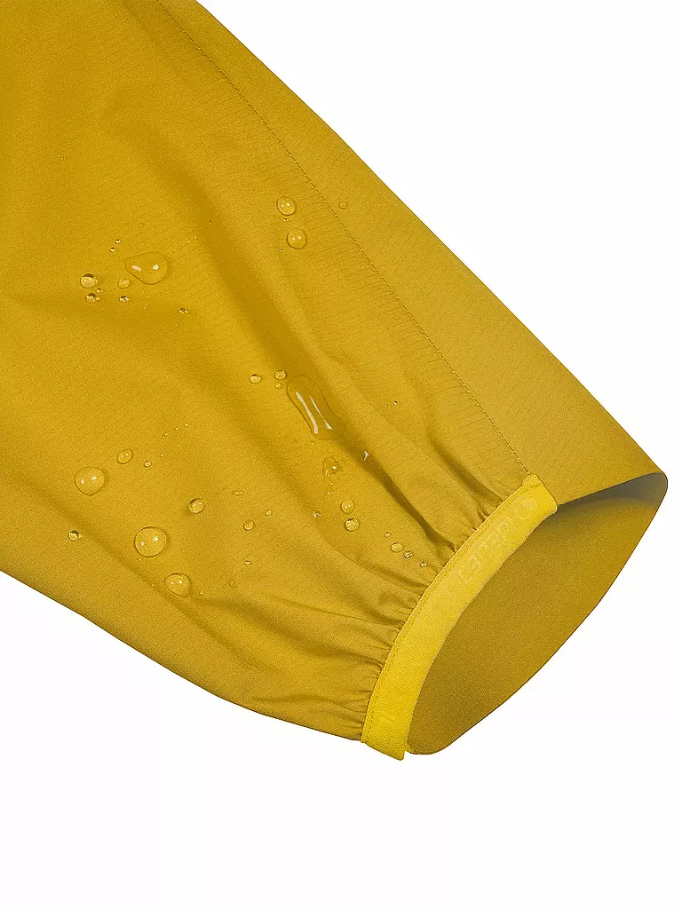 ICEPEAK | Giacca da trekking da uomo Dawson 2.5L con cappuccio | Senape