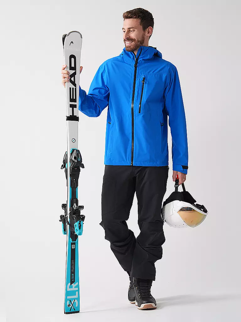 ICEPEAK | Giacca da turismo da uomo Decatur con cappuccio | Blu