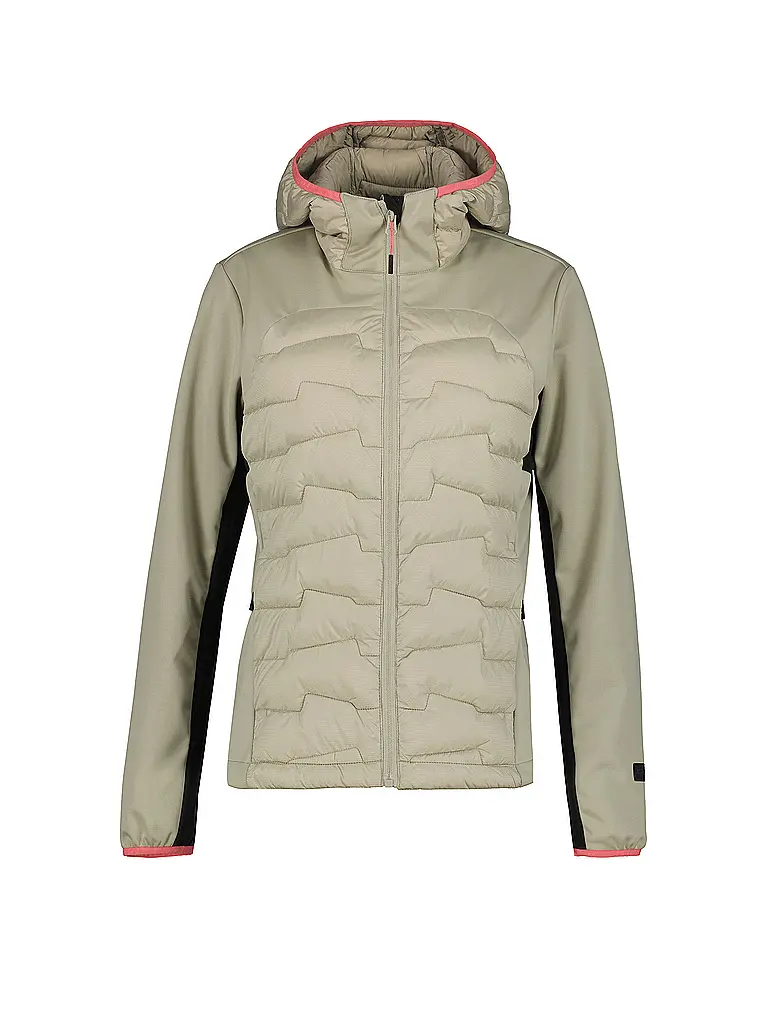ICEPEAK | Giacca ibrida da donna Burlison con cappuccio | Beige