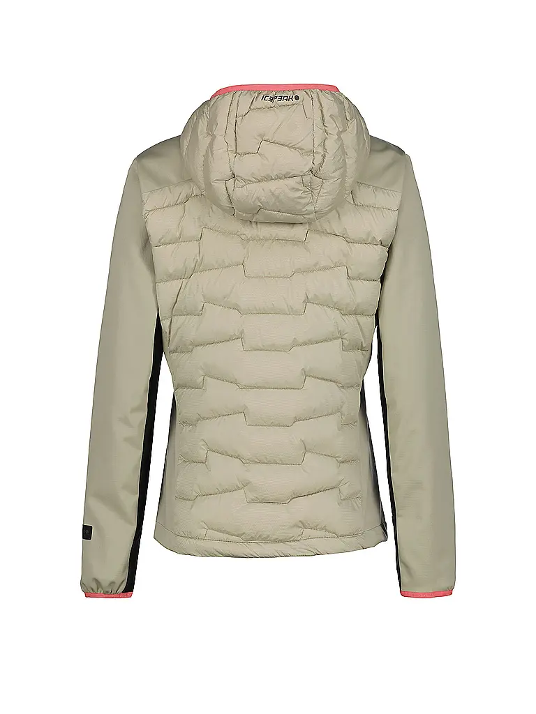 ICEPEAK | Giacca ibrida da donna Burlison con cappuccio | Beige