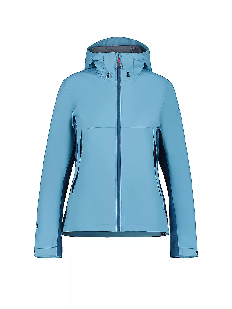 ICEPEAK | Giacca ibrida softshell da donna Bryant Hoodie | Blu chiaro
