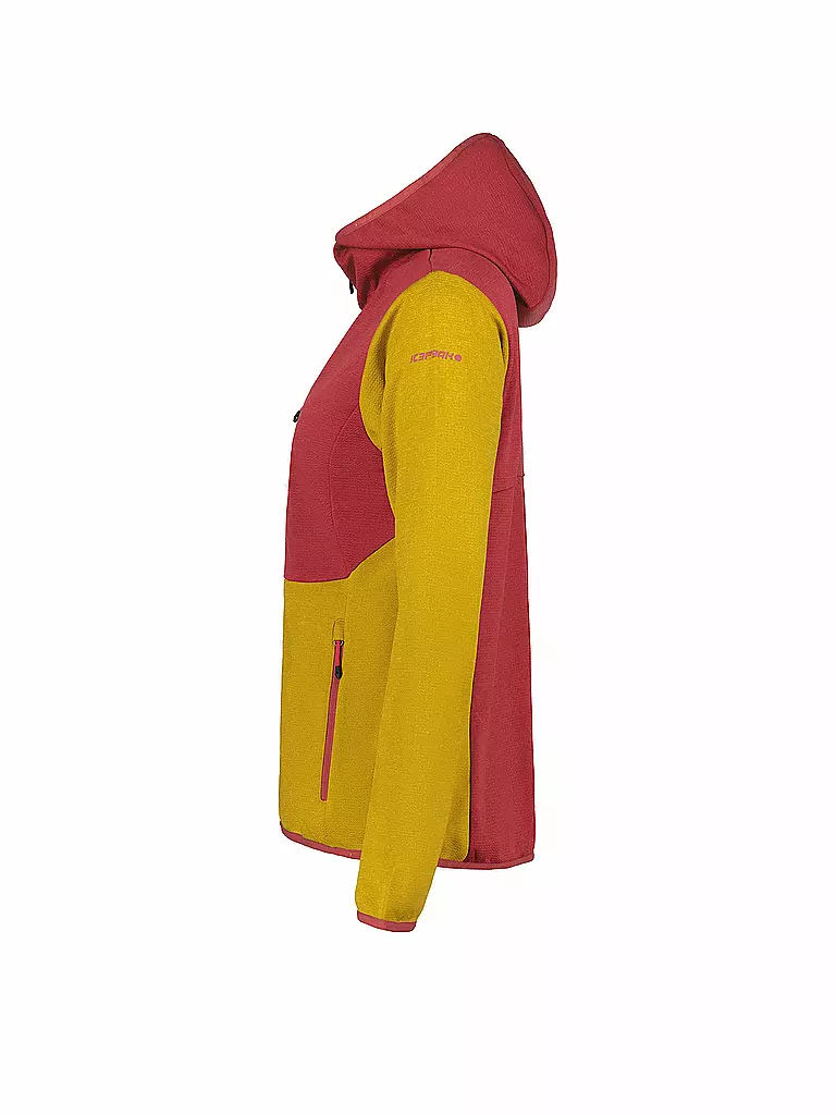 ICEPEAK | Giacca in pile da donna Banks con cappuccio | 