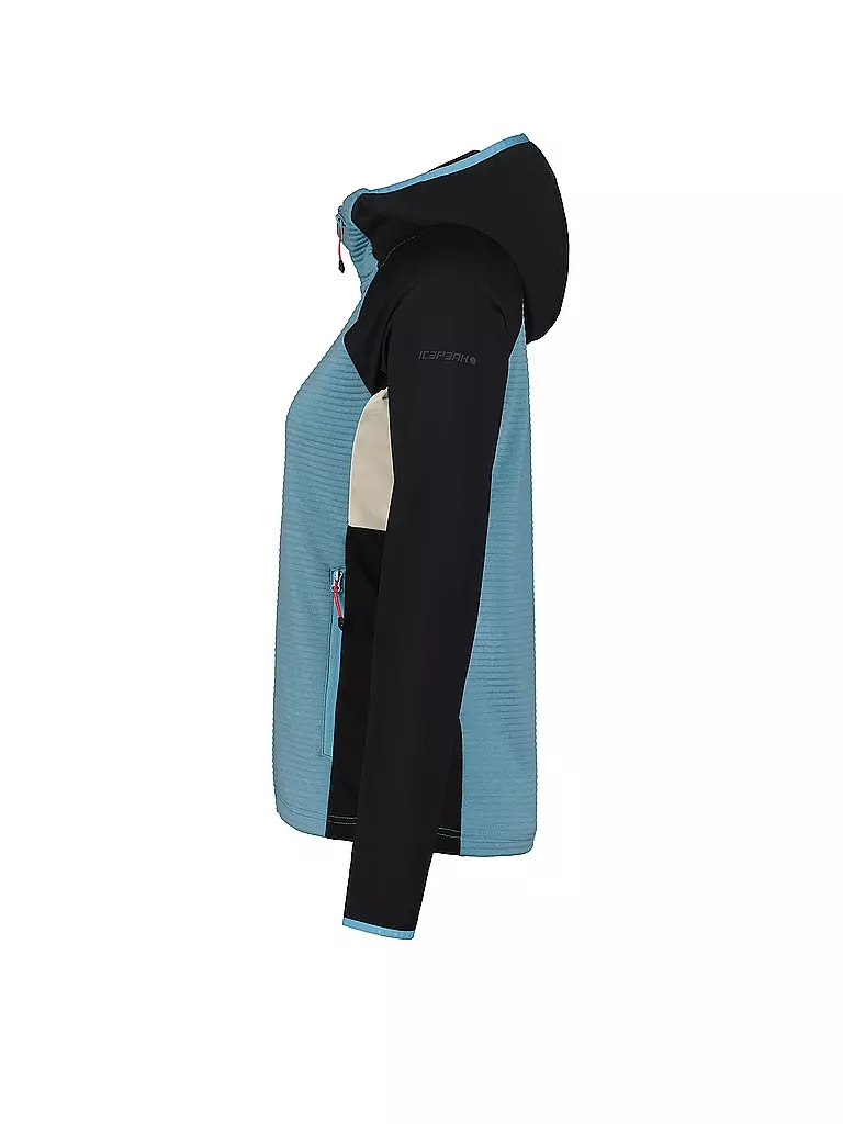 ICEPEAK | Giacca in pile da donna Basile con cappuccio | 