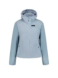 ICEPEAK | Giacca in pile da donna Bradgate con cappuccio | Blu chiaro