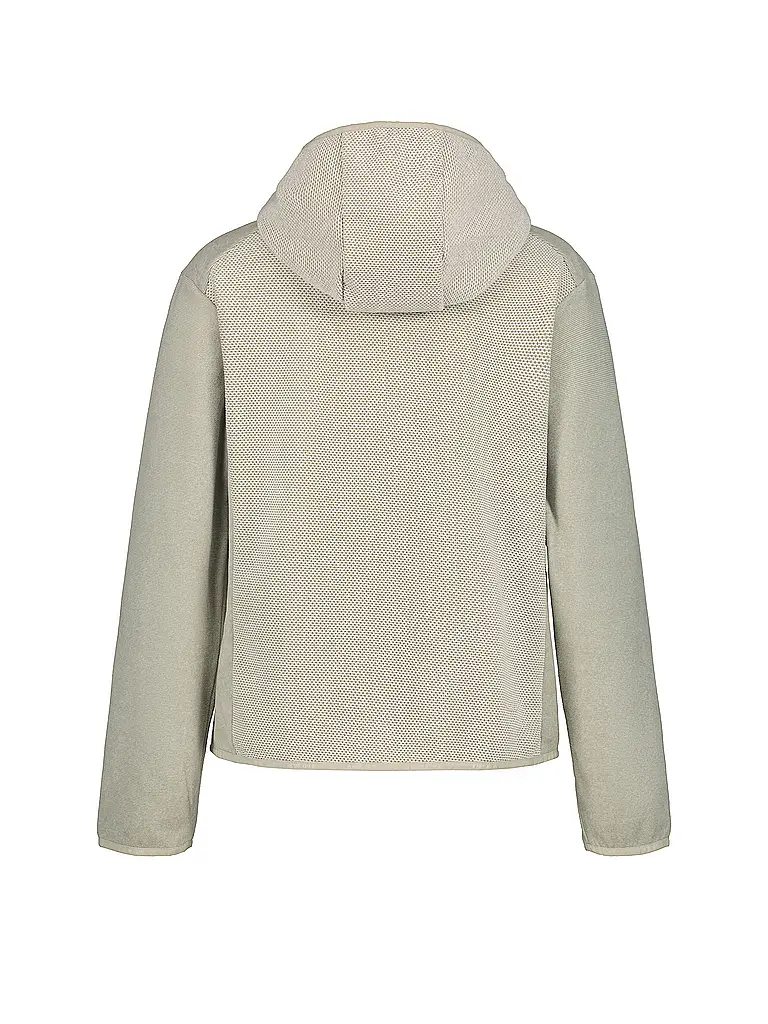 ICEPEAK | Giacca in pile da donna Bradgate con cappuccio | Beige