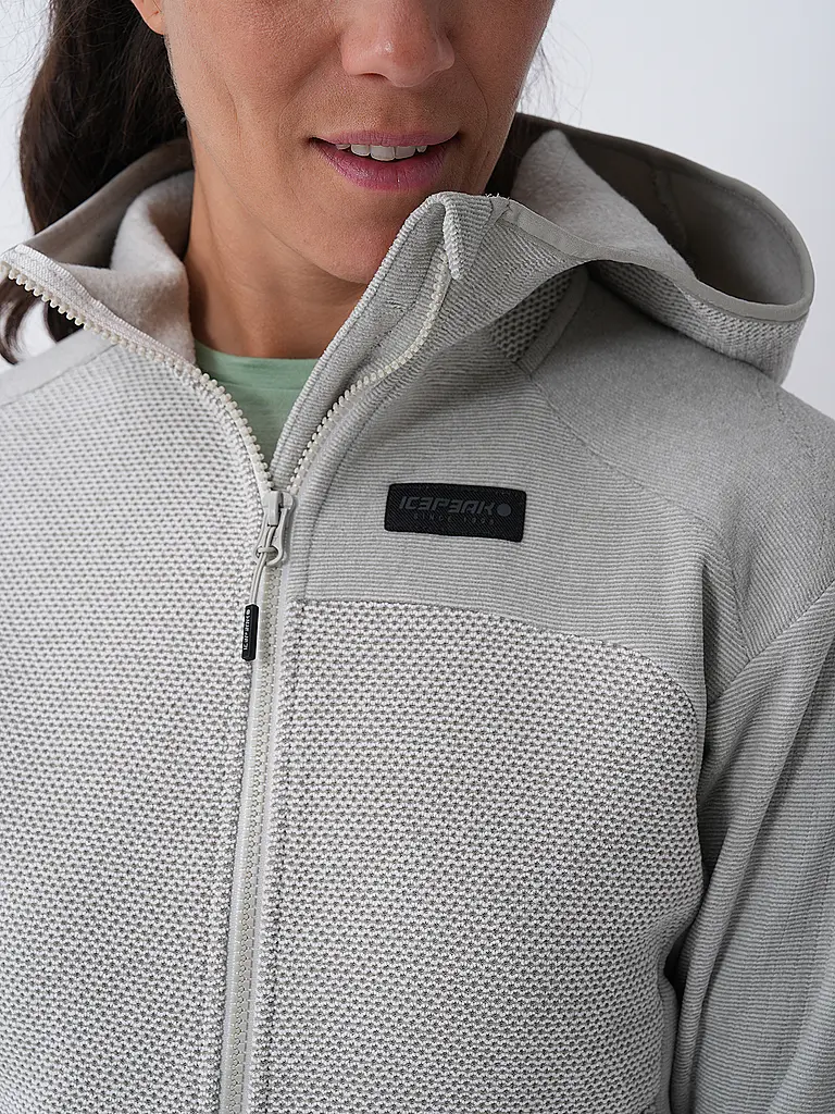ICEPEAK | Giacca in pile da donna Bradgate con cappuccio |