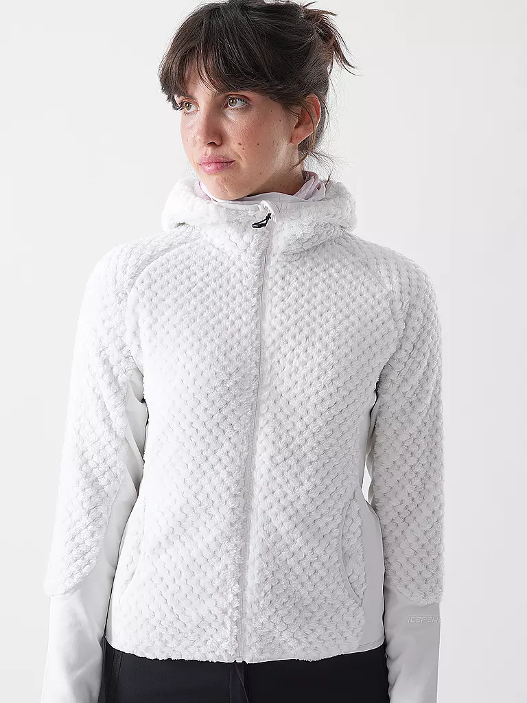 ICEPEAK | Giacca in pile da donna Daisetta con cappuccio |