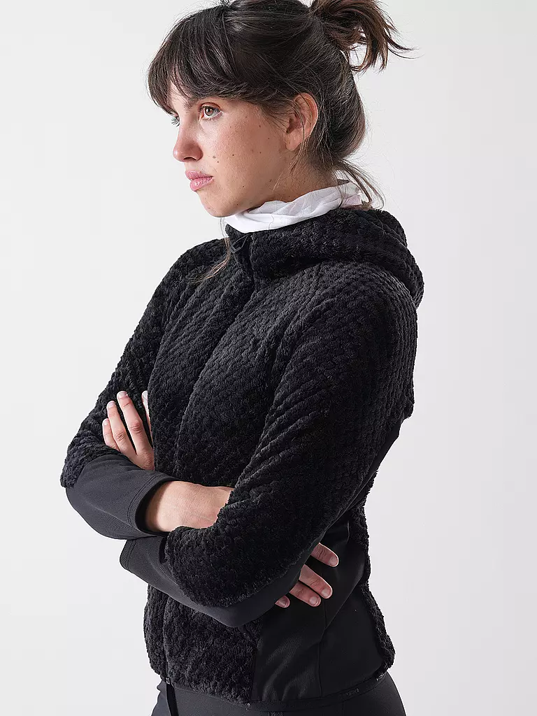 ICEPEAK | Giacca in pile da donna Daisetta con cappuccio |