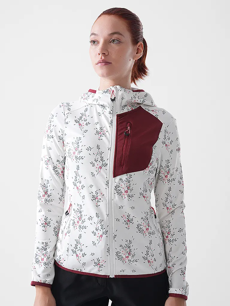 ICEPEAK | Giacca in pile da donna Donnelly con cappuccio |