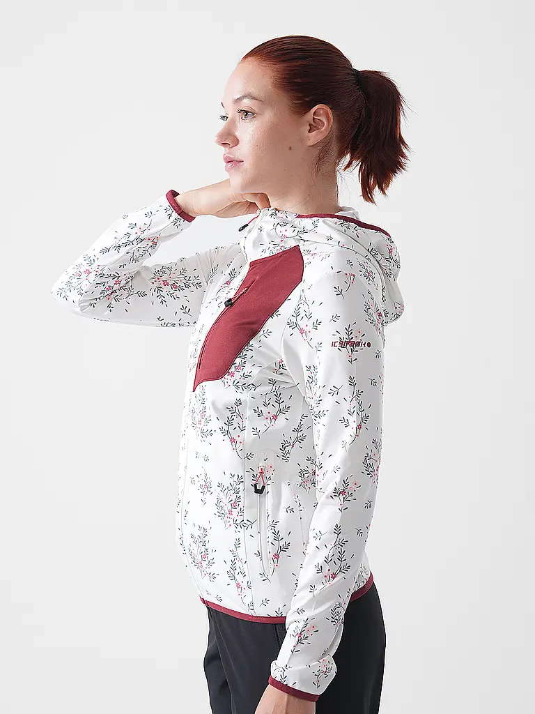 ICEPEAK | Giacca in pile da donna Donnelly con cappuccio |