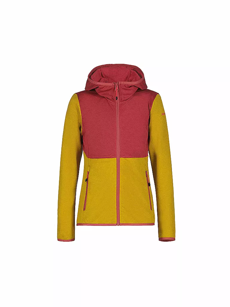 ICEPEAK | Giacca in pile da ragazza Kamenz con cappuccio JR | Fucsia