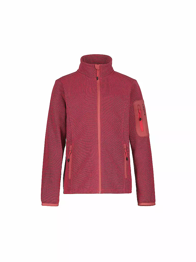 ICEPEAK | Giacca in pile da ragazza Kemnath | Rosso