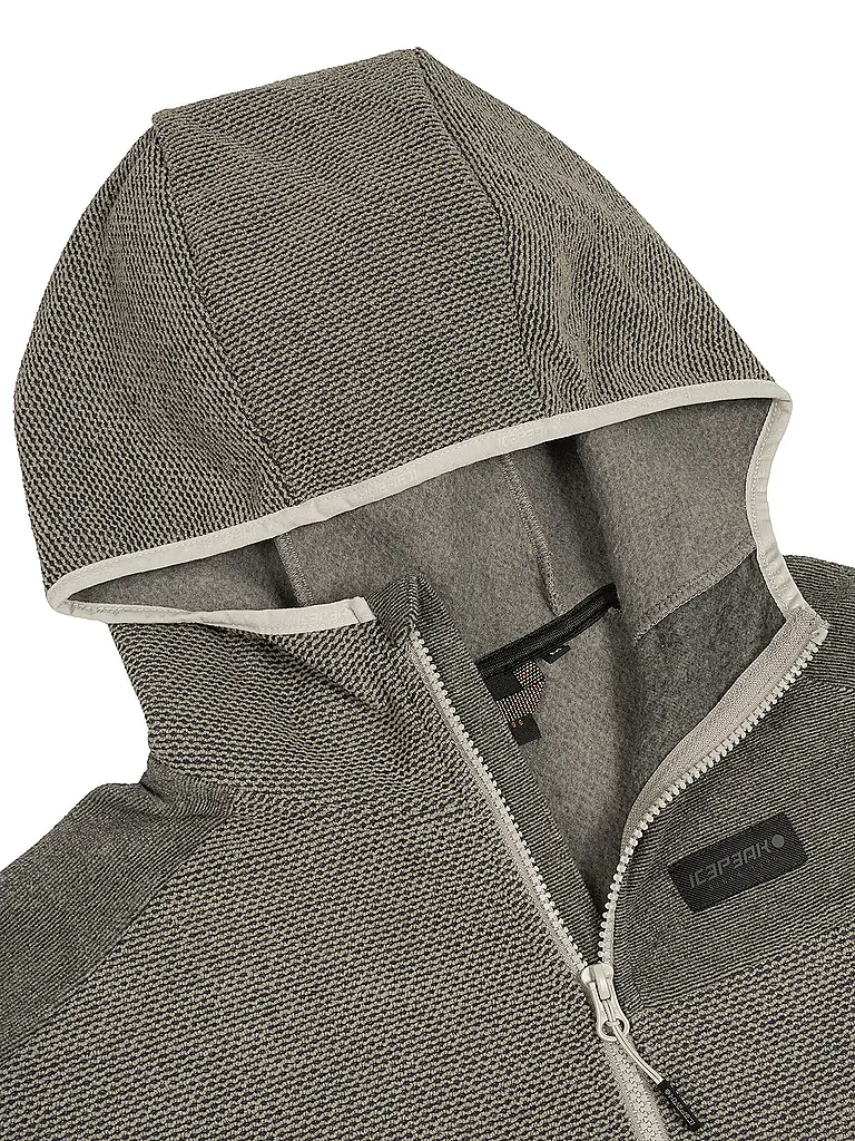 ICEPEAK | Giacca in pile da uomo Bolivar con cappuccio |