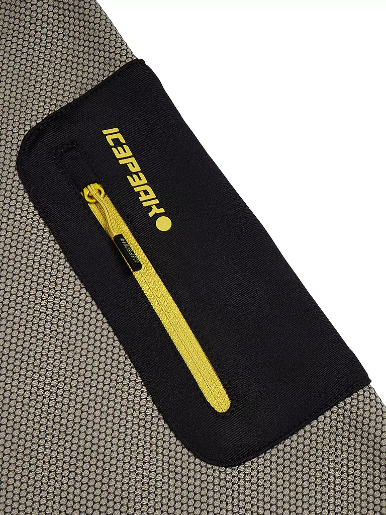 ICEPEAK | Giacca in pile da uomo Bredstedt | Marrone chiaro