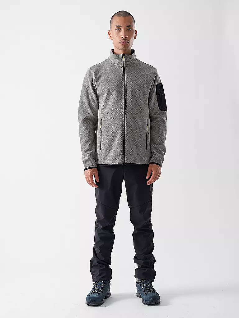 ICEPEAK | Giacca in pile da uomo Bredstedt | Marrone chiaro