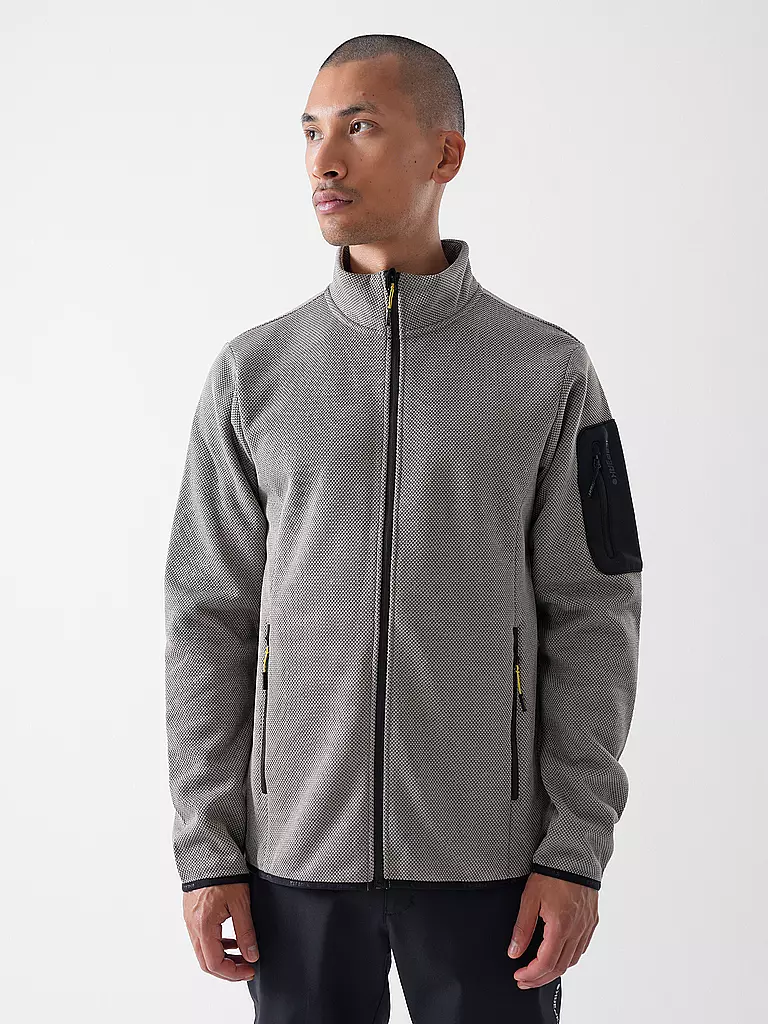 ICEPEAK | Giacca in pile da uomo Bredstedt | Marrone chiaro