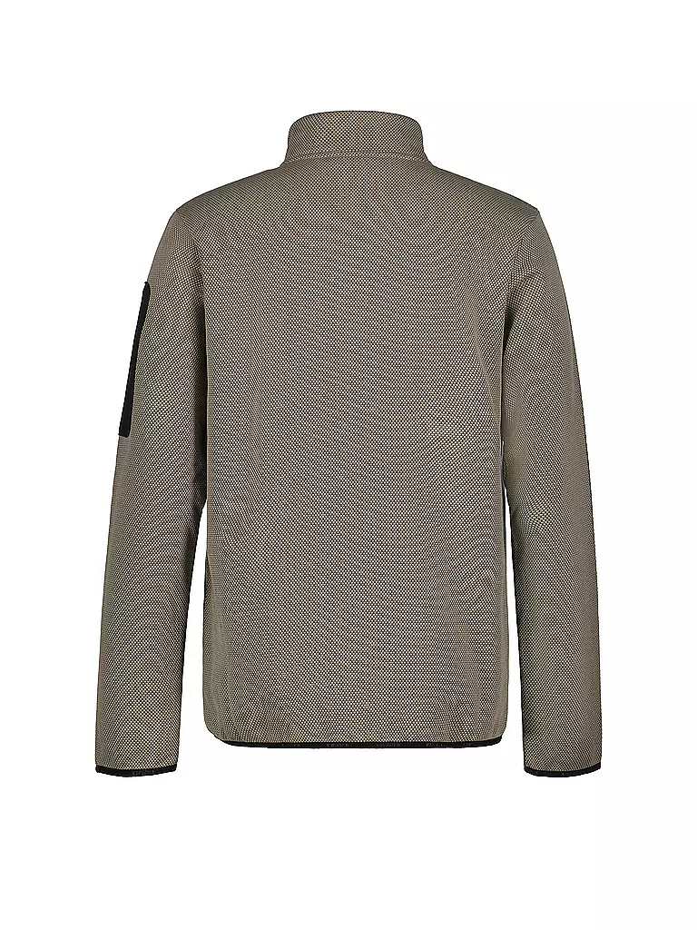 ICEPEAK | Giacca in pile da uomo Bredstedt | Marrone chiaro