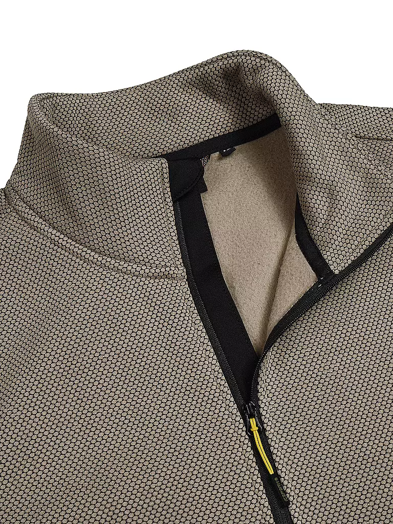 ICEPEAK | Giacca in pile da uomo Bredstedt | Marrone chiaro