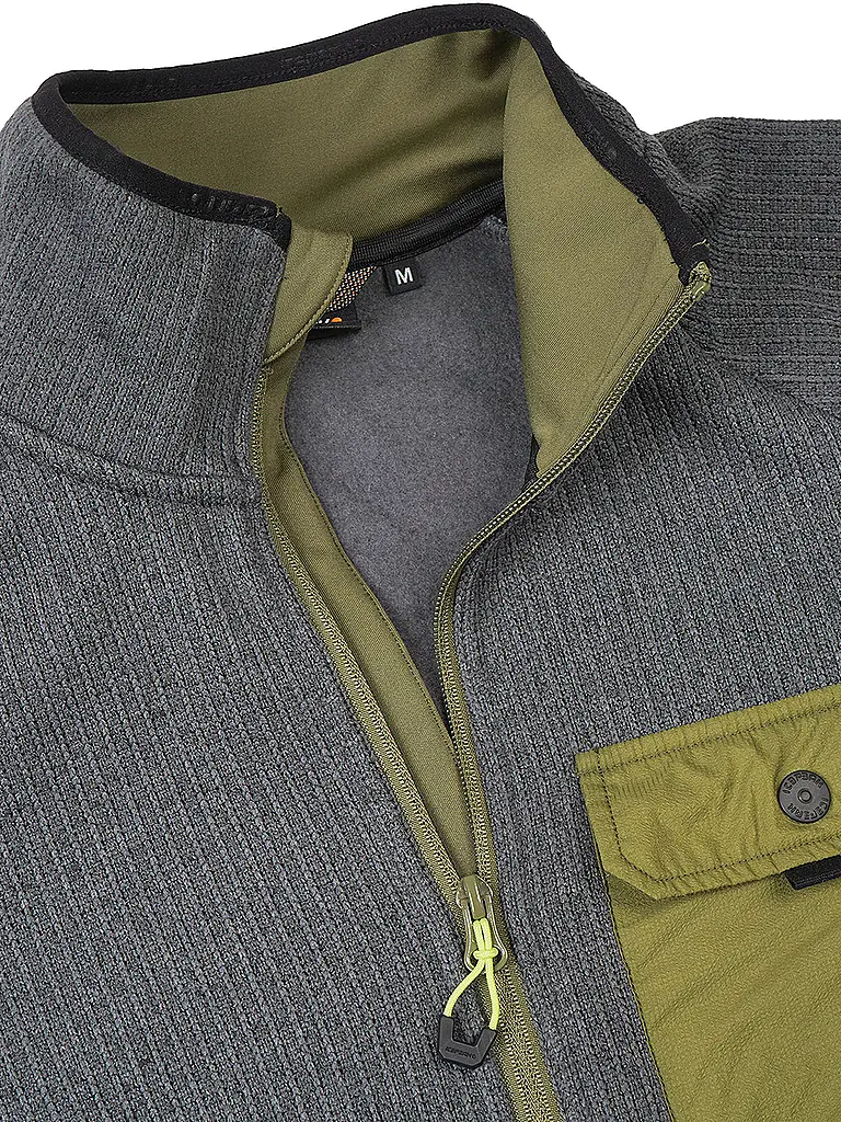 ICEPEAK | Giacca in pile da uomo Doland | Grigio