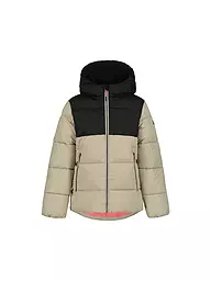 ICEPEAK | Giacca invernale da ragazza Kirn con cappuccio e stampa | Beige