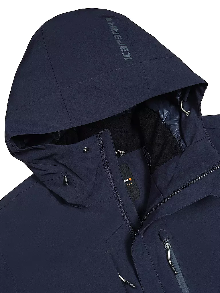 ICEPEAK | Giacca invernale da uomo con cappuccio Bakerhill |