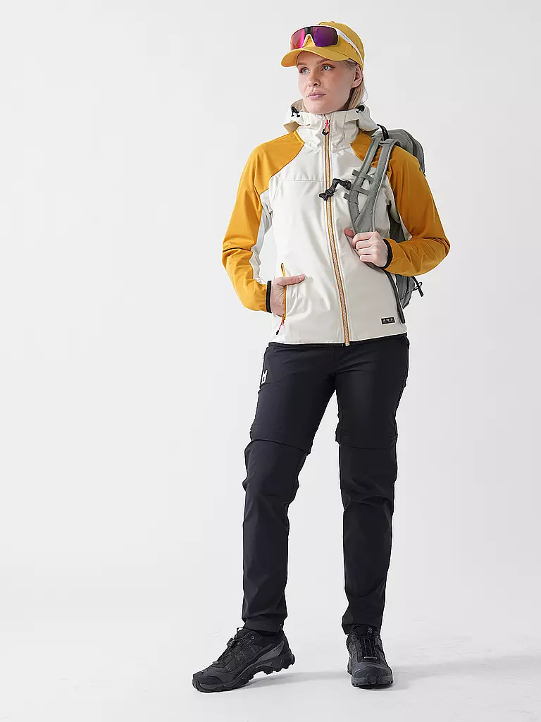 ICEPEAK | Giacca softshell da donna Braden con cappuccio | Crema