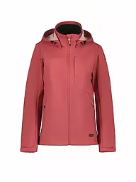 ICEPEAK | Giacca softshell da donna Burnet con cappuccio | Corallo