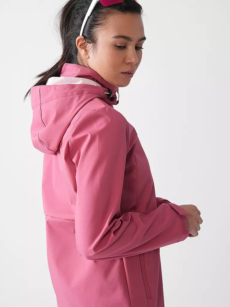 ICEPEAK | Giacca softshell da donna Burnet con cappuccio | Corallo