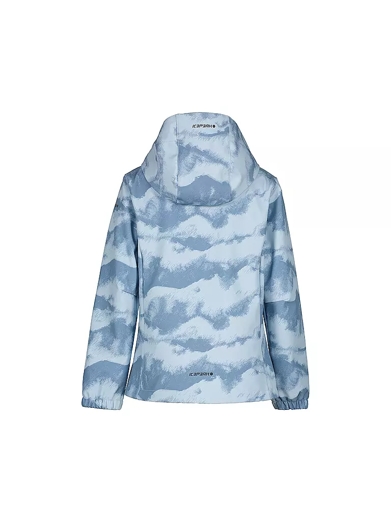 ICEPEAK | Giacca softshell da ragazza Kobryn JR Hoodie | Blu chiaro