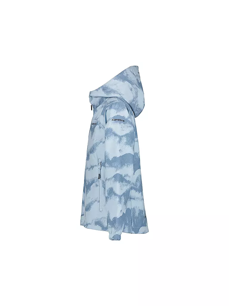 ICEPEAK | Giacca softshell da ragazza Kobryn JR Hoodie | Blu chiaro