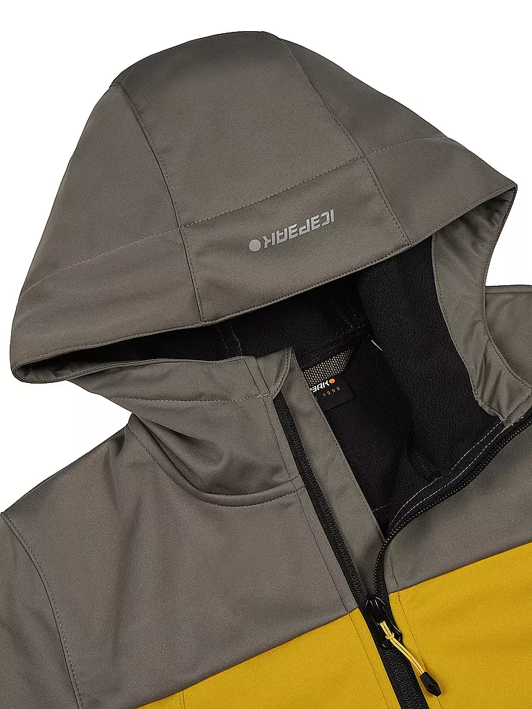 ICEPEAK | Giacca softshell da ragazzo Kline Jr | Senape