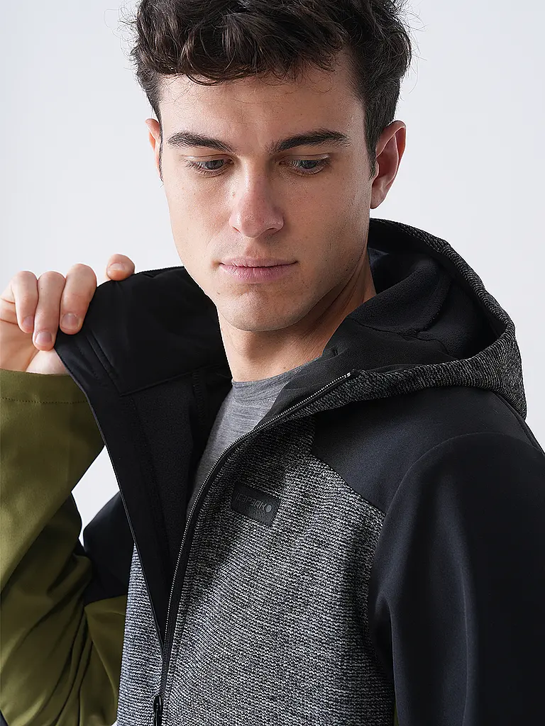 ICEPEAK | Giacca softshell da uomo Beedeville | Grigio