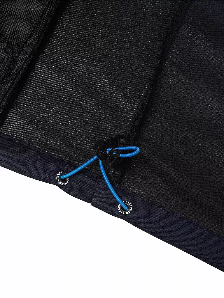 ICEPEAK | Giacca softshell da uomo Brinsmade con cappuccio | Blu scuro