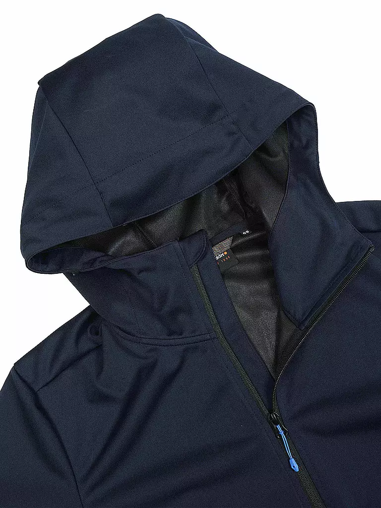ICEPEAK | Giacca softshell da uomo Brinsmade con cappuccio | Blu scuro