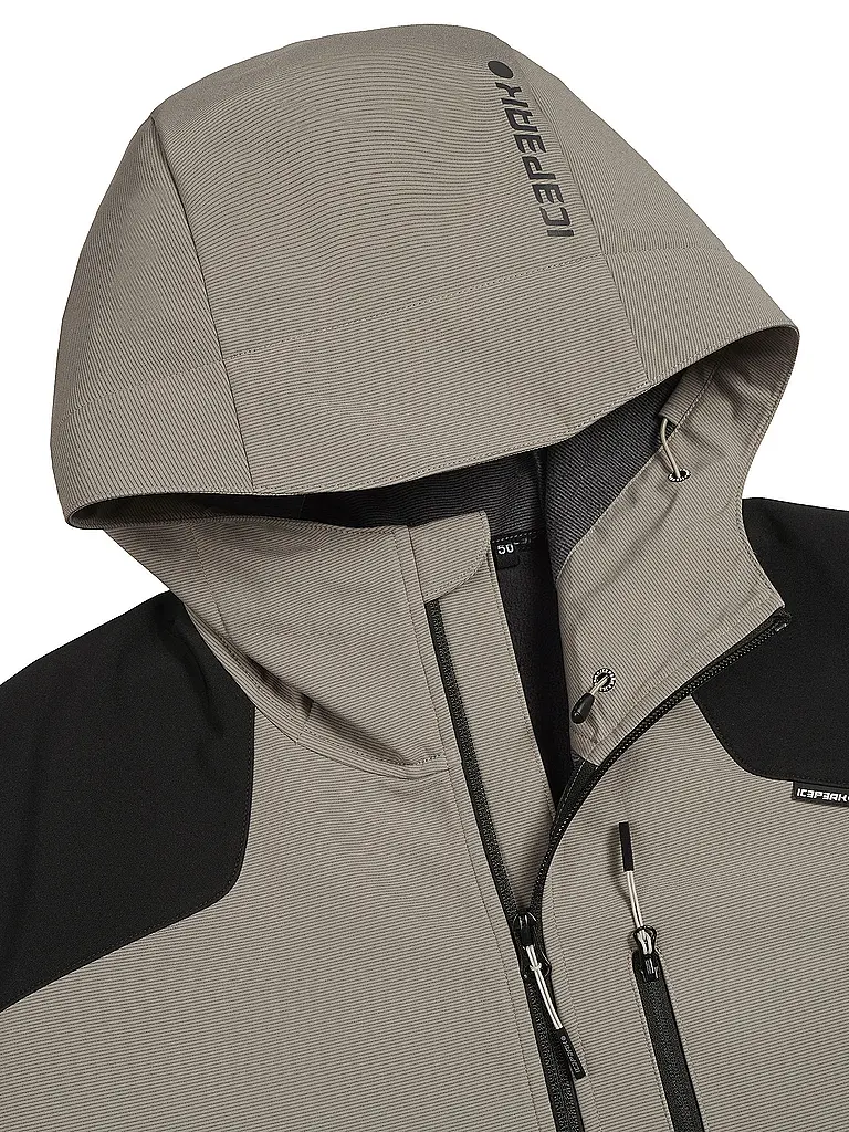 ICEPEAK | Giacca softshell da uomo Buxton con cappuccio |