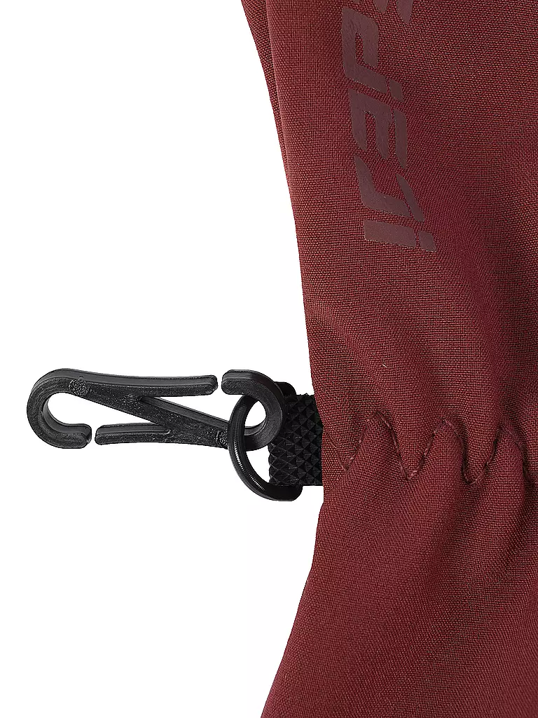 ICEPEAK | Guanti Softshell Hustonville | Rosso scuro