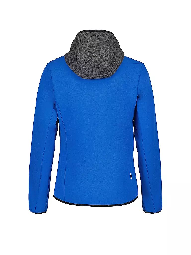 ICEPEAK | Herren Fleecejacke Danfort Hoodie | Blu