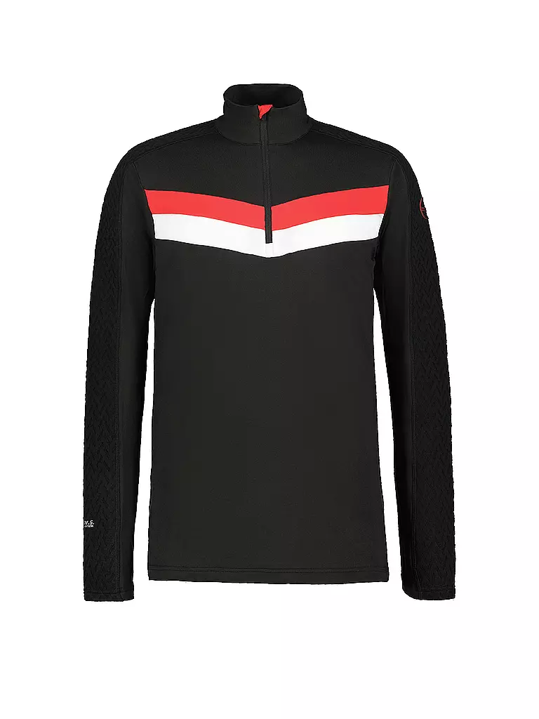 ICEPEAK | Herren Ski Unterzieh Zipshirt Fenner | Nero