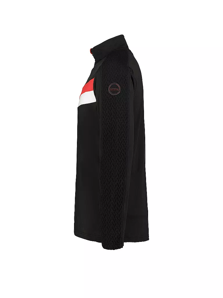 ICEPEAK | Herren Ski Unterzieh Zipshirt Fenner | Nero