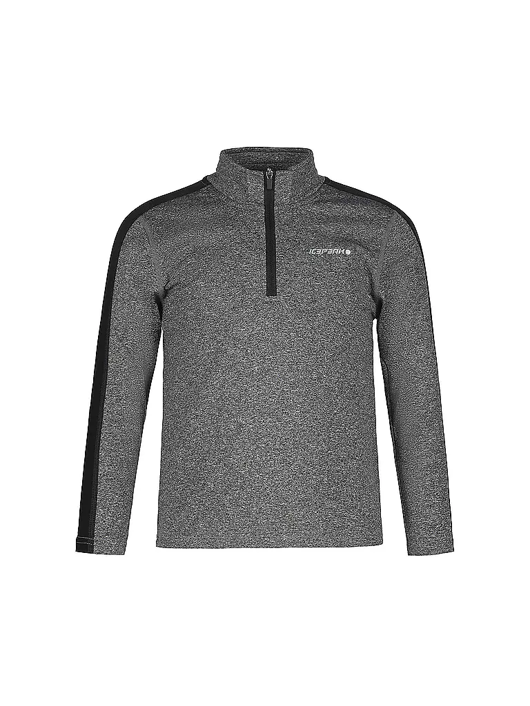 ICEPEAK | Kinder Unterzieh Zipshirt Fleminton JR | Grigio