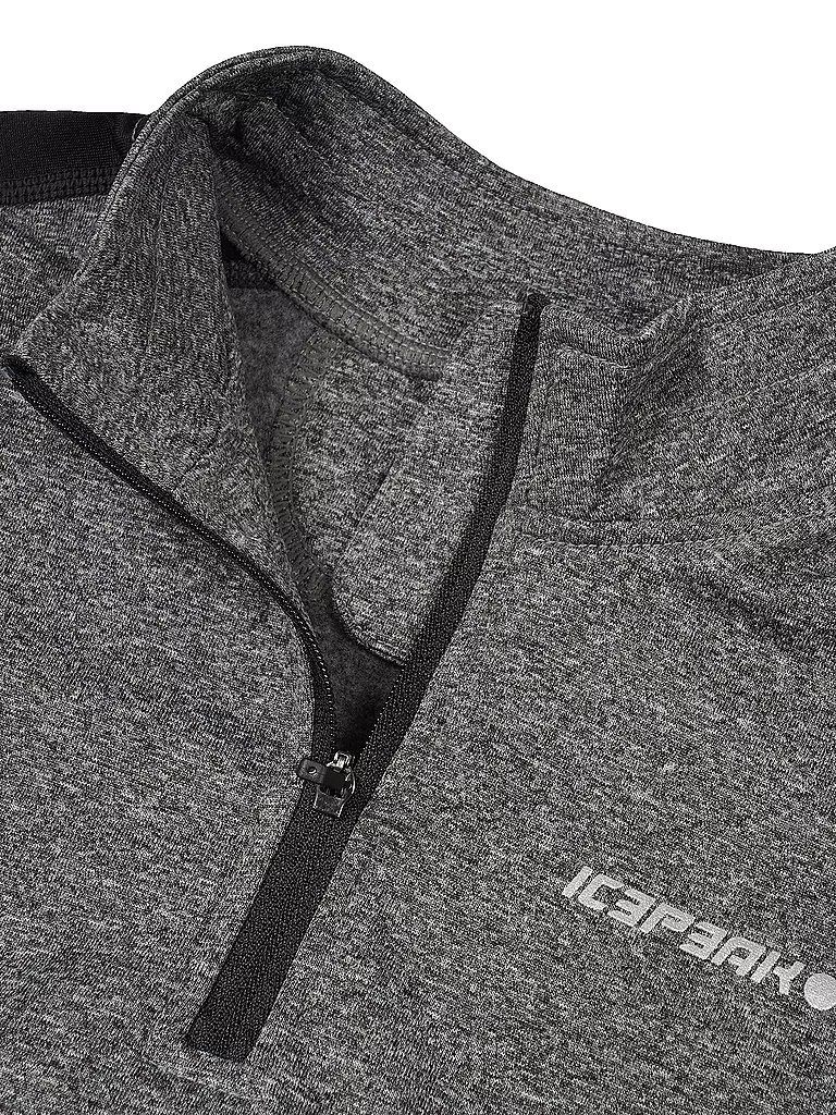 ICEPEAK | Kinder Unterzieh Zipshirt Fleminton JR | Grigio