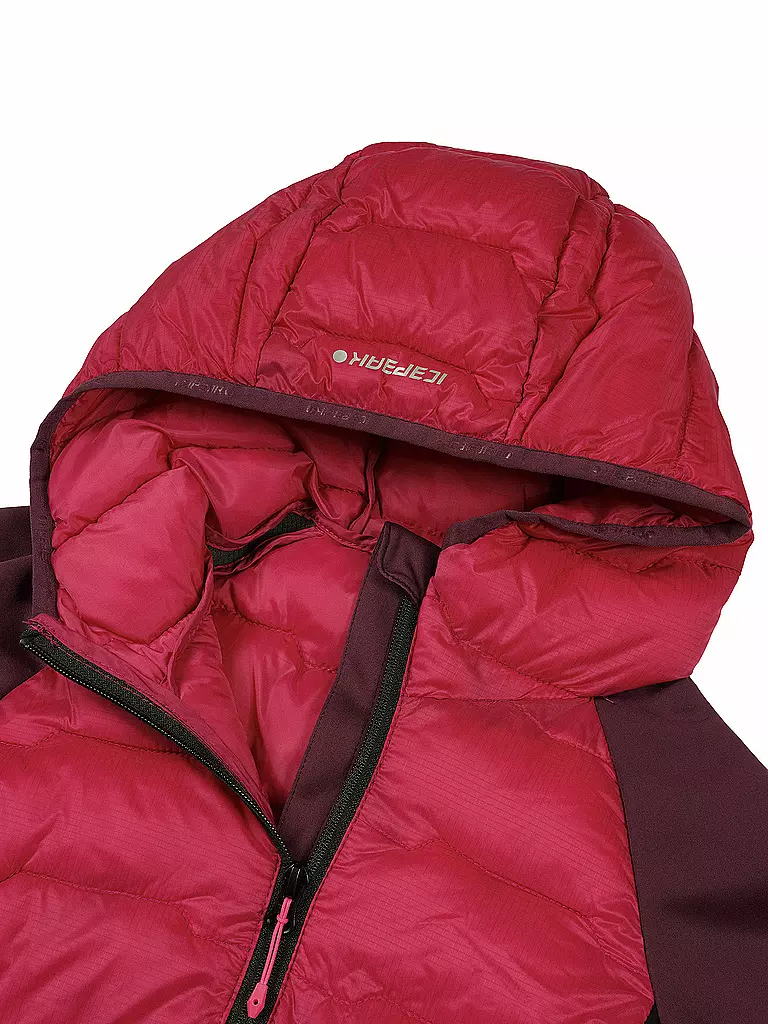 ICEPEAK | Mädchen Wander Isojacke Kangley Hoodie | Fucsia