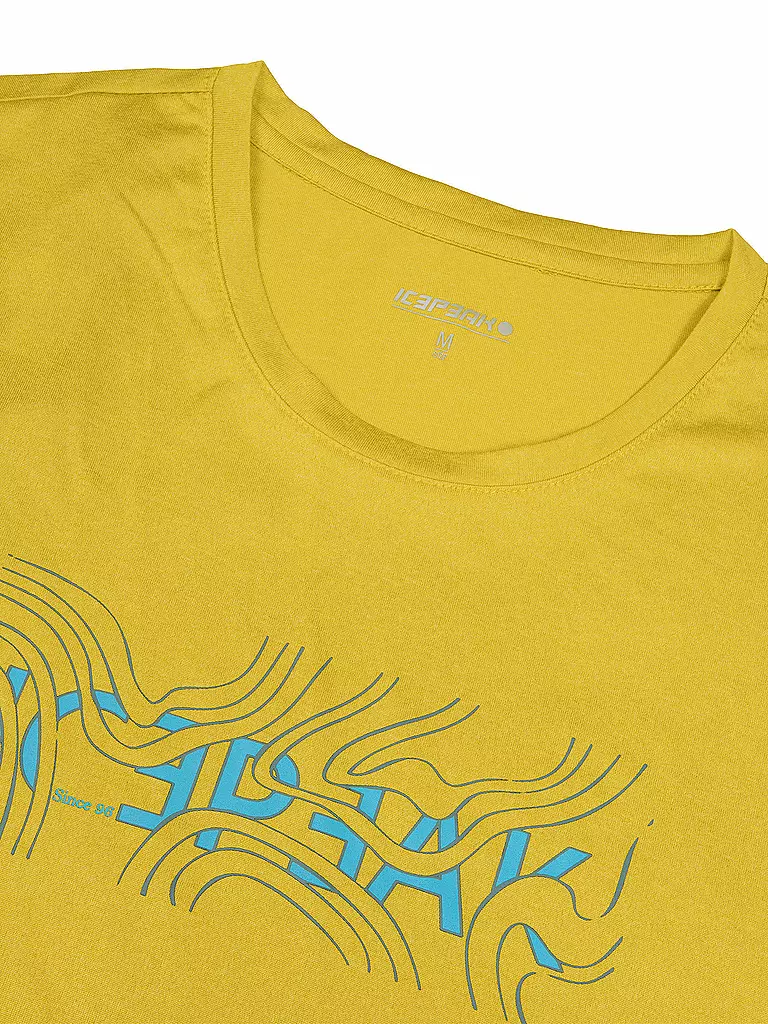 ICEPEAK | Maglietta funzionale da uomo Bearden | Senape