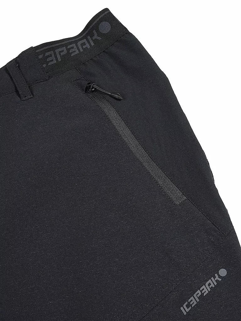 ICEPEAK | Pantaloni da trekking da uomo Brentwood | Nero