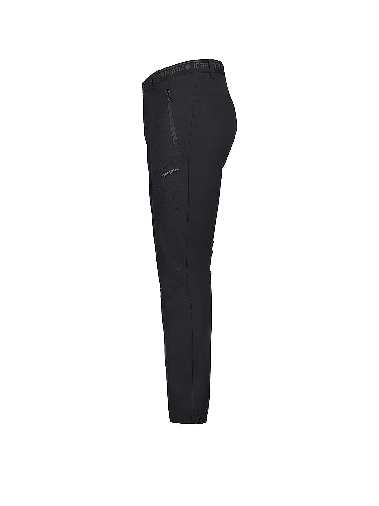 ICEPEAK | Pantaloni da trekking da uomo Brentwood | Nero
